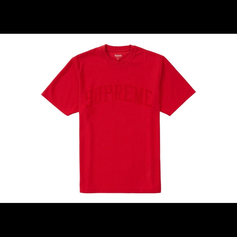 Supreme chenille arc logo